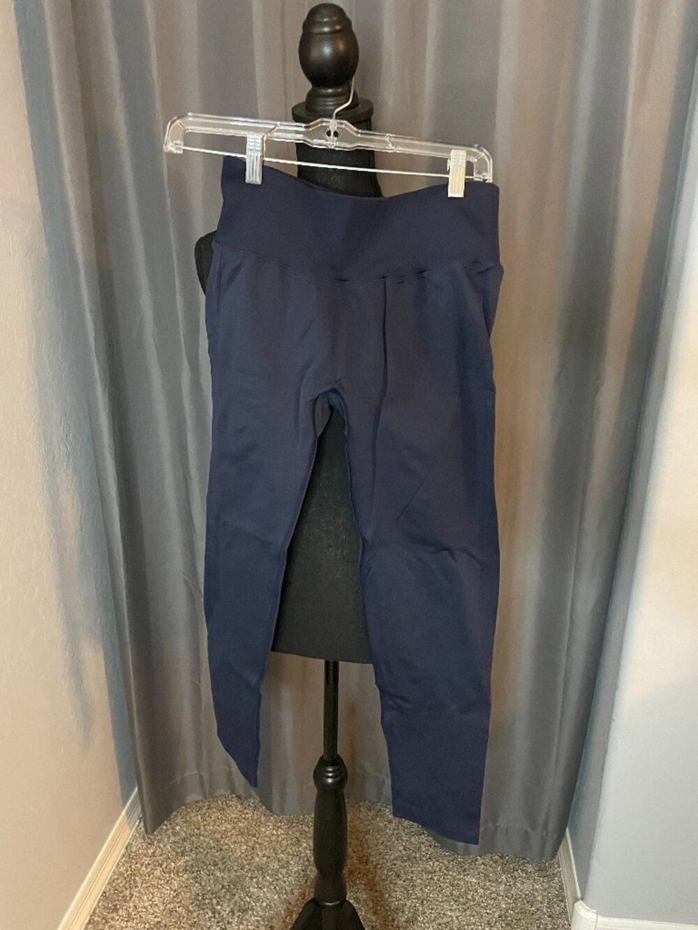 Halara Womens Leggings, Navy Blue, Size L, New in Bag